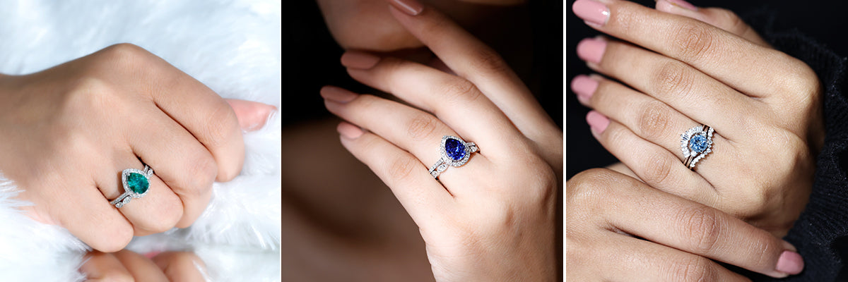 The Significance of Gemstones in Bridal Ring Sets: A Colorful Journey to Forever