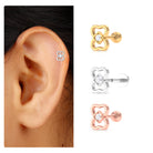 Rosec Jewels-Dainty Diamond Heart Earring for Tragus Piercing