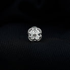 Rosec Jewels-Moissanite Cluster Clover Earring for Helix Piercing