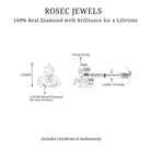 Rosec Jewels-Dainty Diamond Trio Earring for Helix Piercing