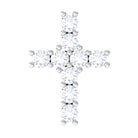 Rosec Jewels-Natural Diamond Cross Cartilage Earring