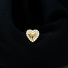 Rosec Jewels-Cute Diamond Love Heart Earring for Helix Piercing