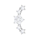 Rosec Jewels-Natural Diamond Star Ear Crawler Earring