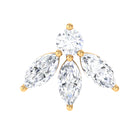 Rosec Jewels-Marquise Shape Diamond Leaf Earring for Helix Piercing