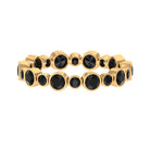 1.75 CT Bezel Set Black Diamond Full Eternity Stackable Ring Black Diamond - ( AAA ) - Quality - Rosec Jewels