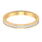 Diamond Stackable Half Eternity Ring Diamond - ( HI-SI ) - Color and Clarity - Rosec Jewels