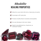 Nature Inspired Rhodolite Garnet Engagement Ring Rhodolite - ( AAA ) - Quality - Rosec Jewels