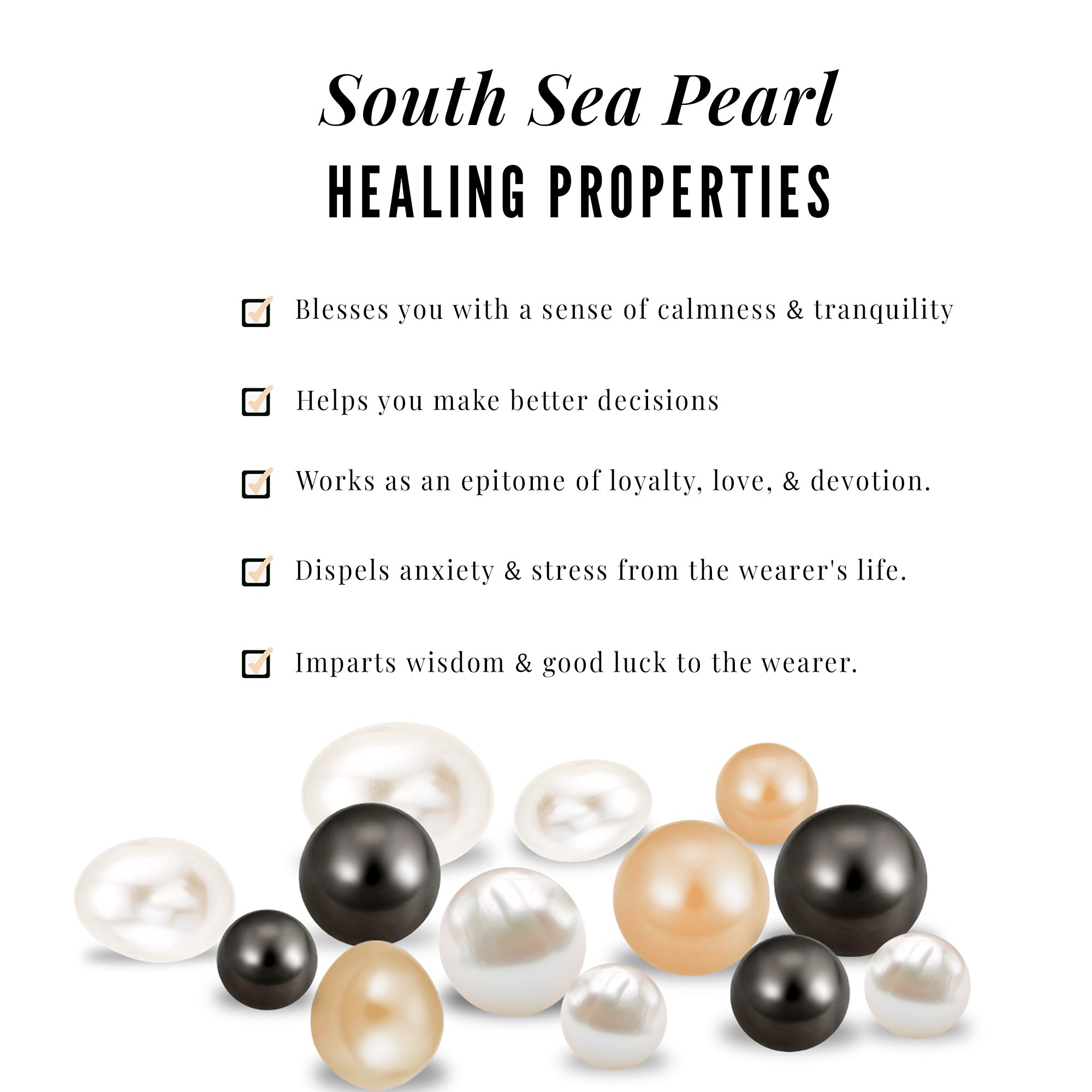 Simple South Sea Pearl Solitaire Pendant South Sea Pearl - ( AAA ) - Quality - Rosec Jewels