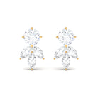 1.25 CT Minimal Zircon Stud Earrings in Prong Setting Zircon - ( AAAA ) - Quality - Rosec Jewels