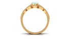 Pear Cut Real Sky Blue Topaz and Diamond Wedding Ring Set Sky Blue Topaz - ( AAA ) - Quality - Rosec Jewels