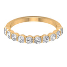 1.25 CT Diamond Eternity Ring in Bar Setting Diamond - ( HI-SI ) - Color and Clarity - Rosec Jewels