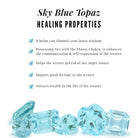Natural Sky Blue Topaz and Diamond Ring Set Sky Blue Topaz - ( AAA ) - Quality - Rosec Jewels